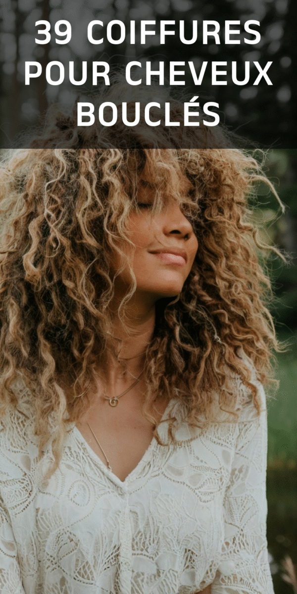 Coupe cheveux bouclés inspiration