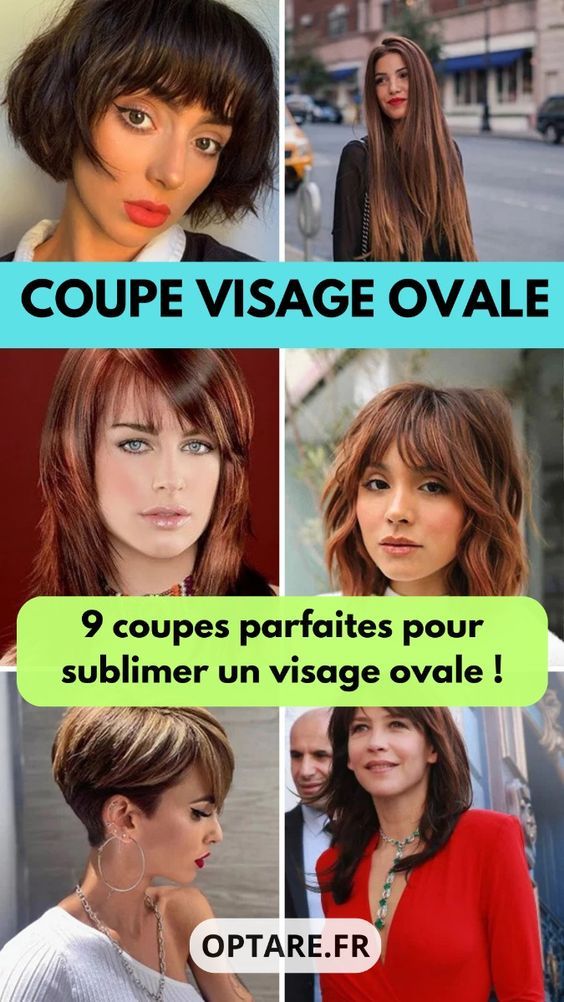 Coiffures visage allongé