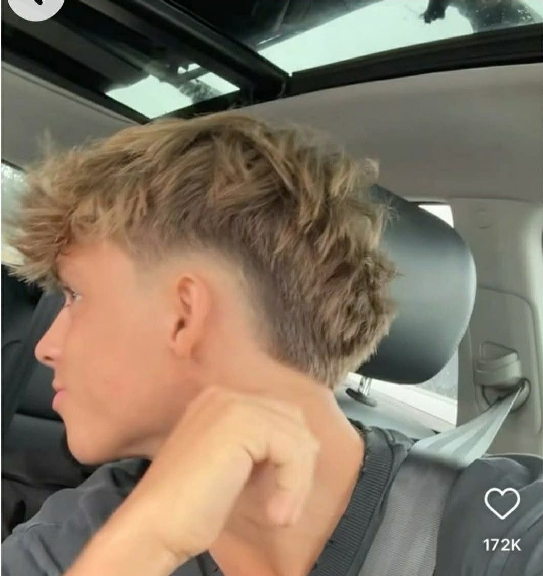 Coupe dégradé burst