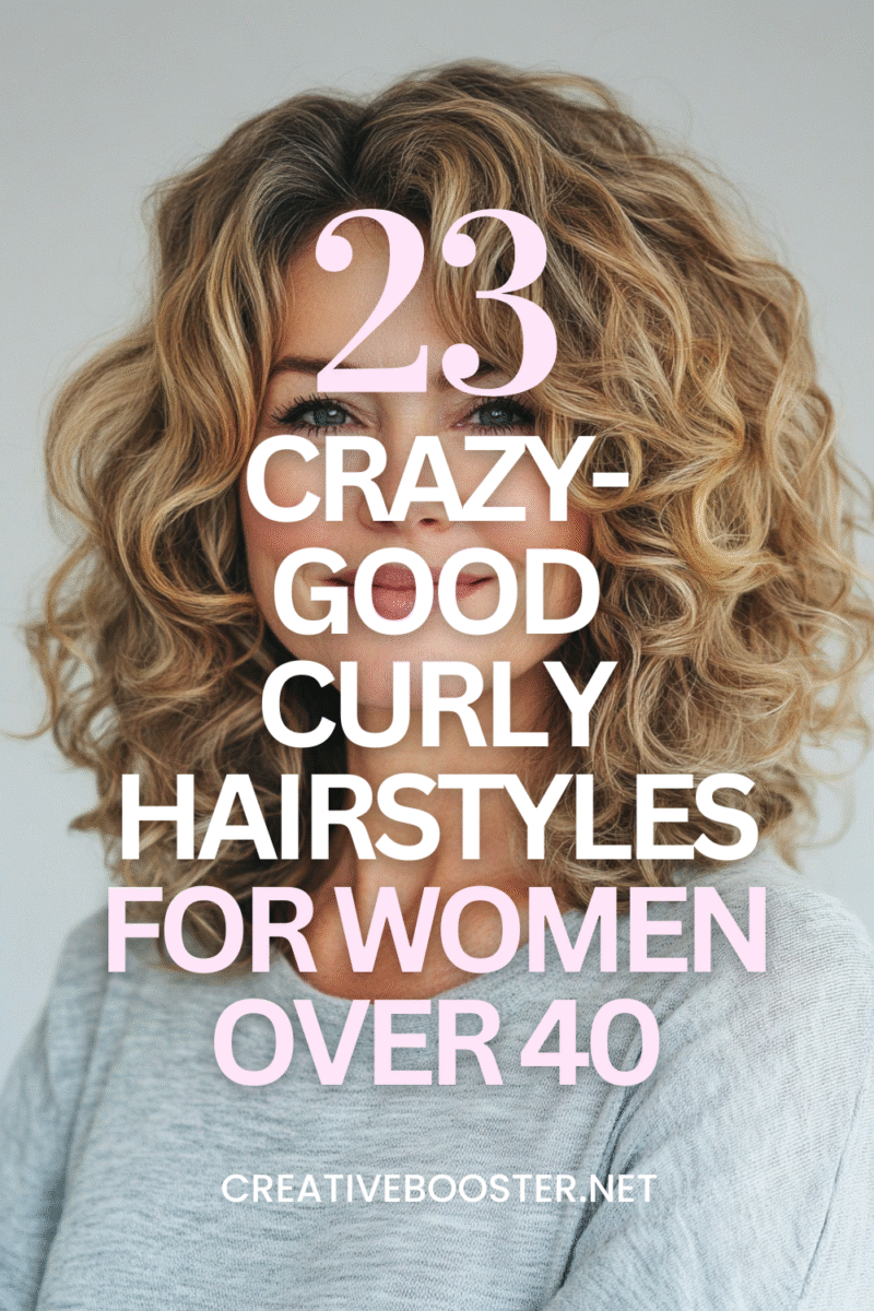 Cheveux bouclés coupe tendance