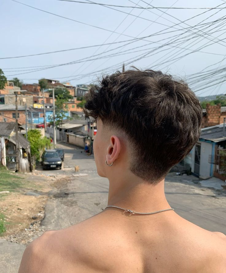 Dégradé burst homme moderne