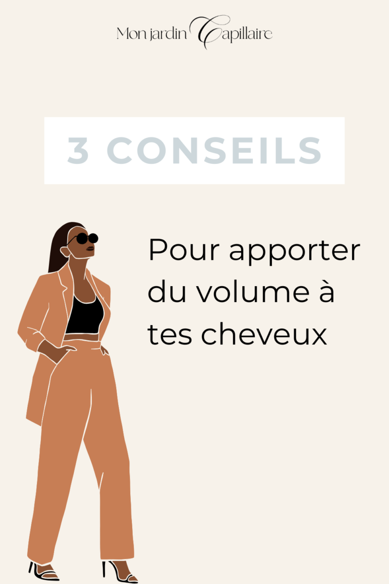Volume cheveux plats astuces