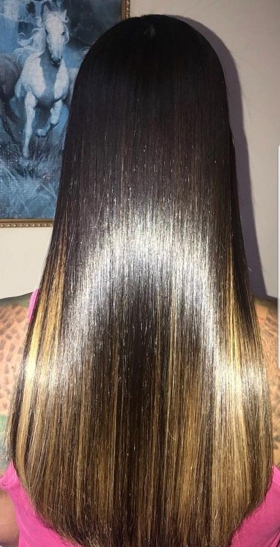 avoir cheveux lisses