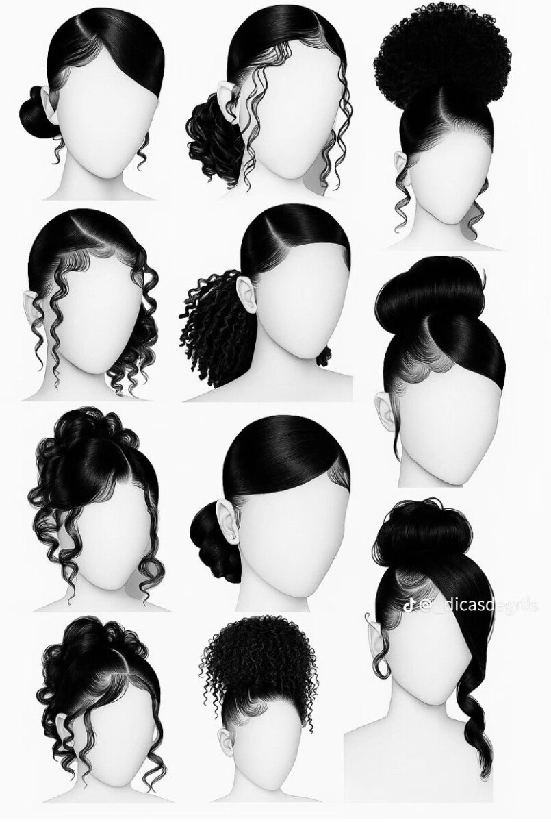 Idées coiffures boucles naturelles