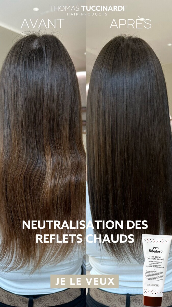 Teinte universelle cheveux éclat