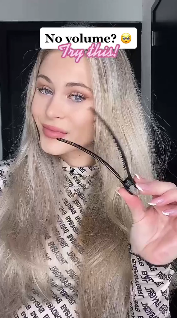 Volume cheveux plats astuces