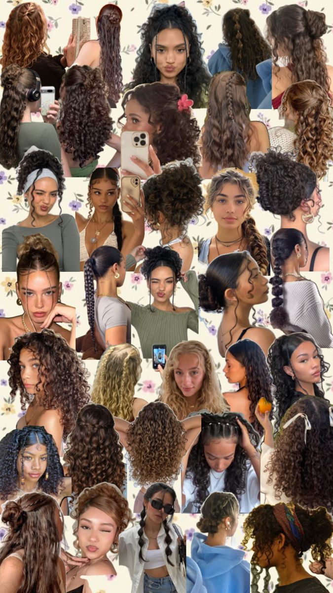 coiffure cheveux bouclés