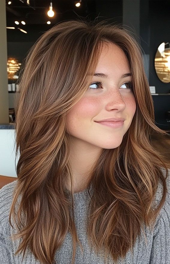 balayage cheveux châtains