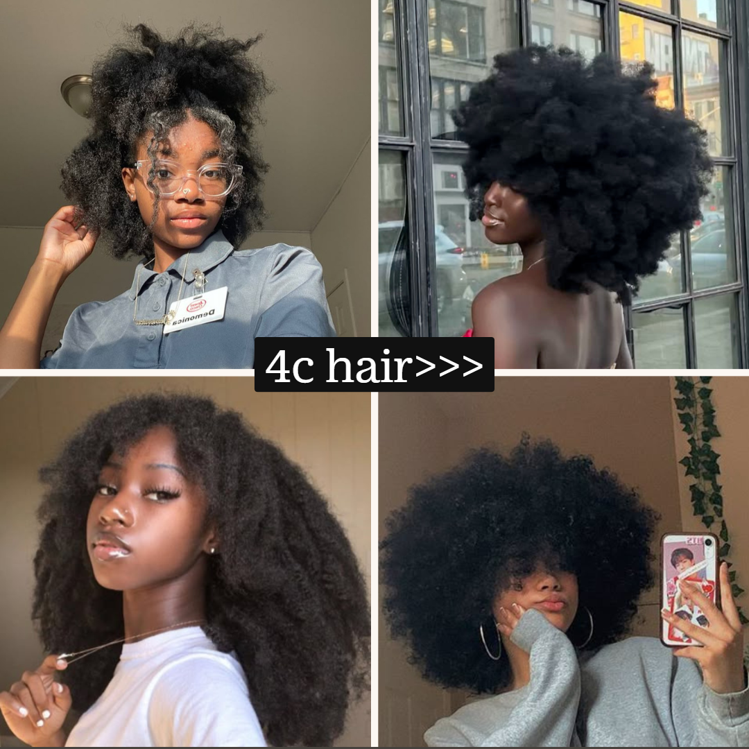 Types de cheveux 1a à 4c