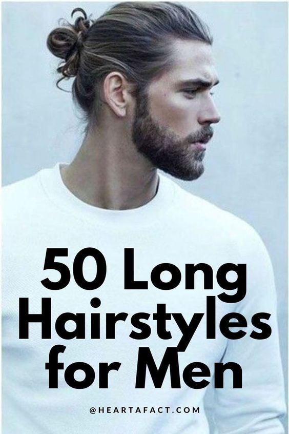 coiffure homme cheveux longs visage