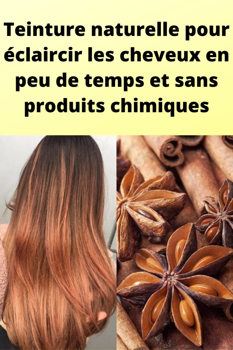 éclaircir cheveux naturellement