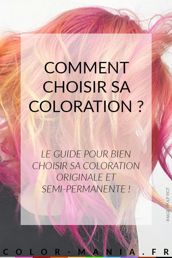 choisir coloration cheveux