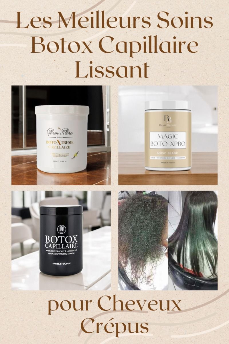 Botox capillaire vs lissage brésilien