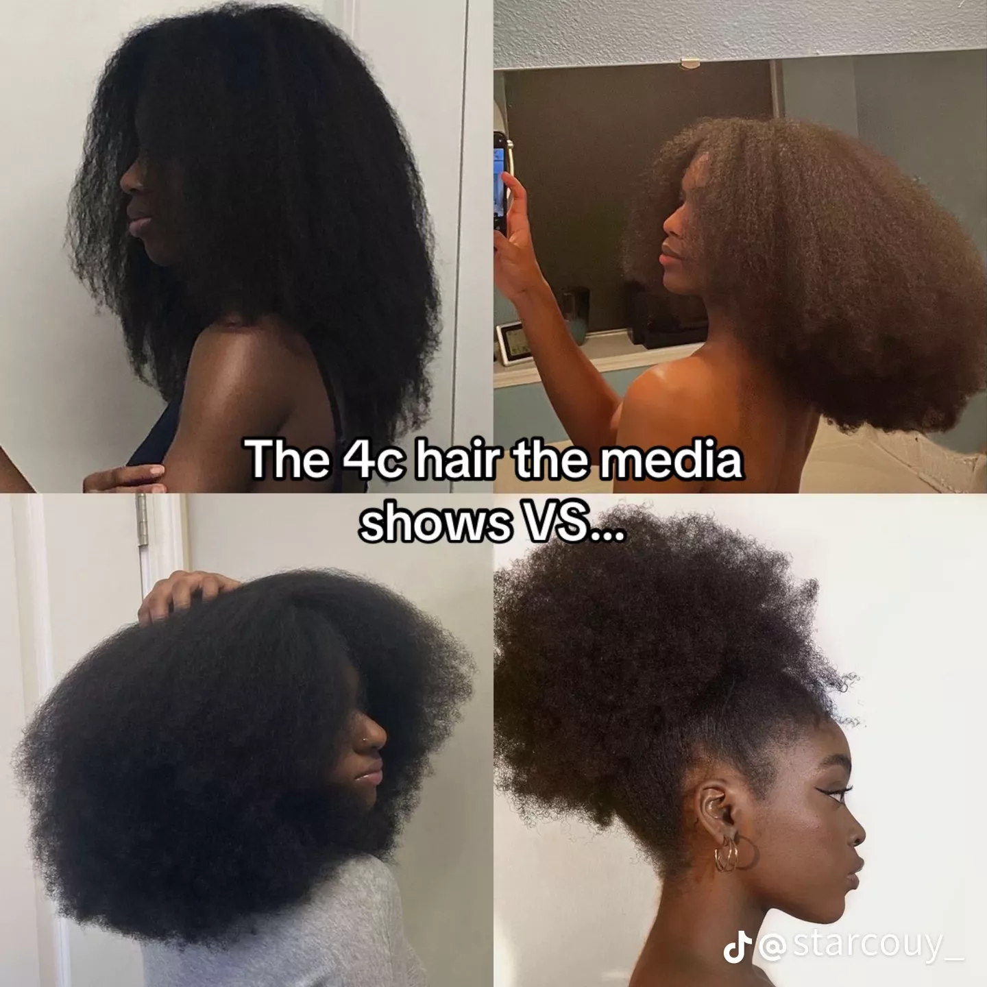 Types de cheveux 1a à 4c