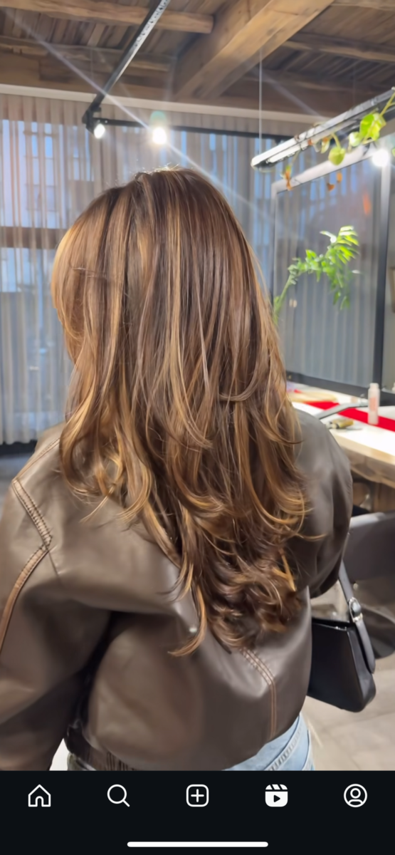 balayage cheveux châtains