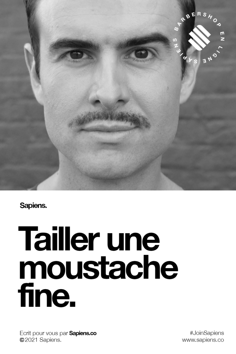tailler moustache