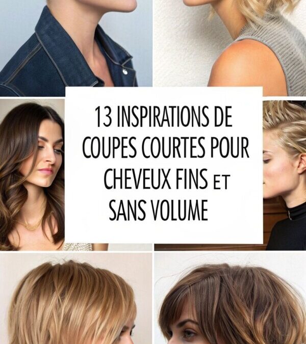 Les meilleures coupes pour sublimer les cheveux fins