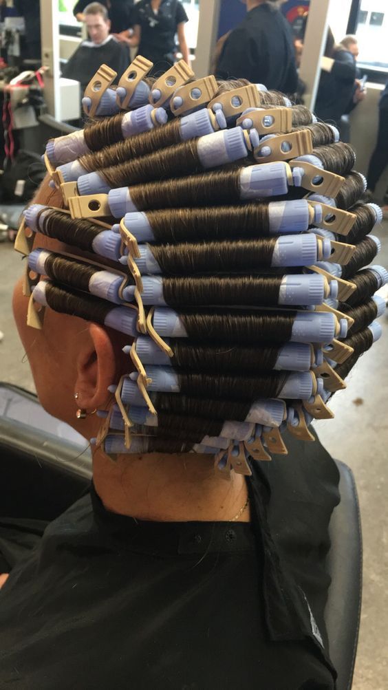 Types de permanentes cheveux