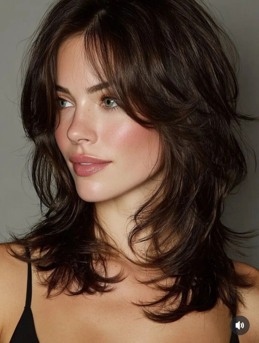 Coupe wolf cut femme