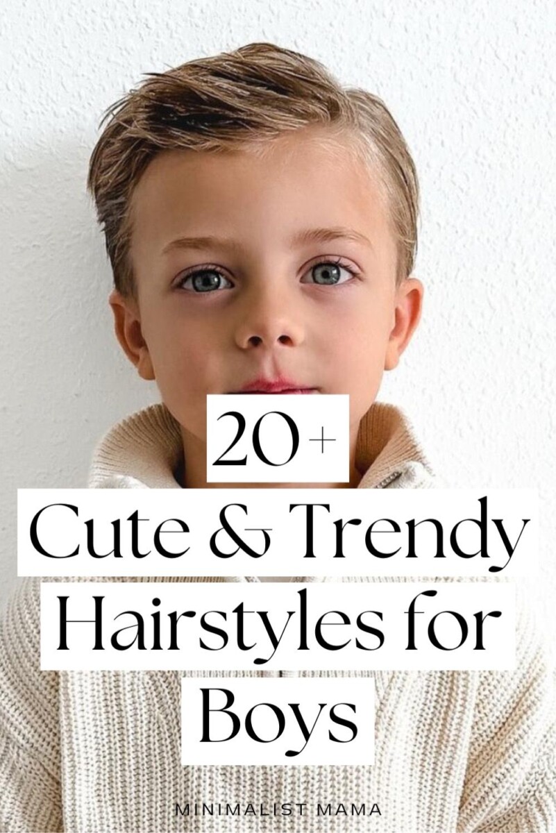 coupe garçon cheveux mi-longs