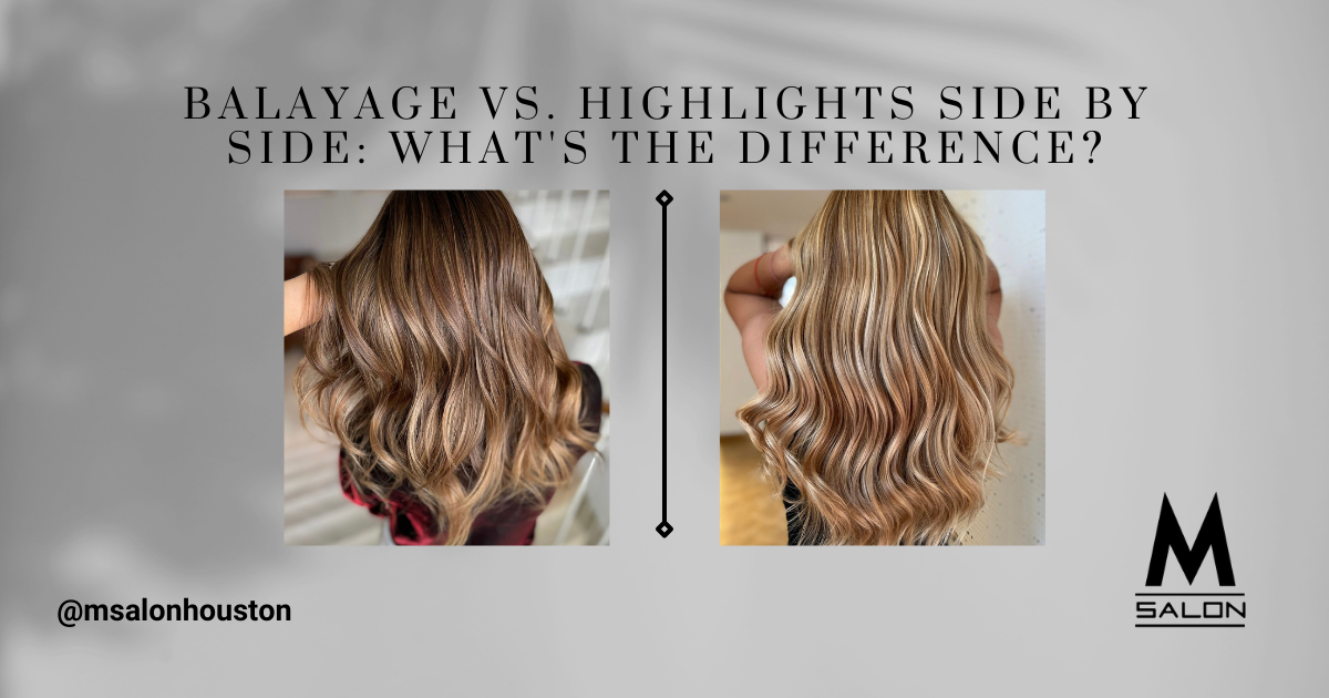Mèches vs balayage comparatif