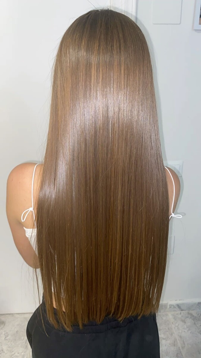 avoir cheveux lisses