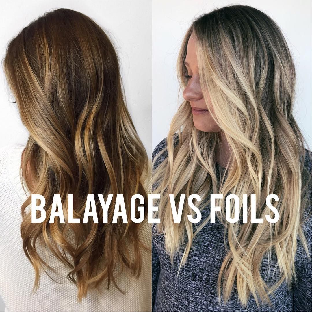 Mèches vs balayage comparatif