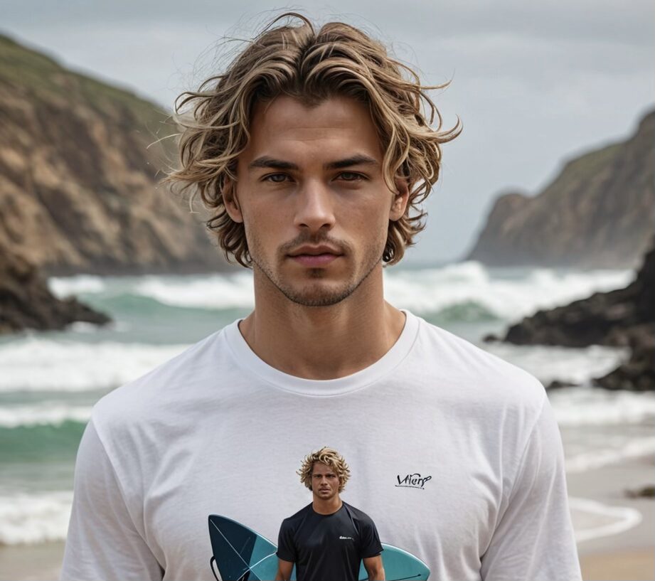 coiffure surfeur homme