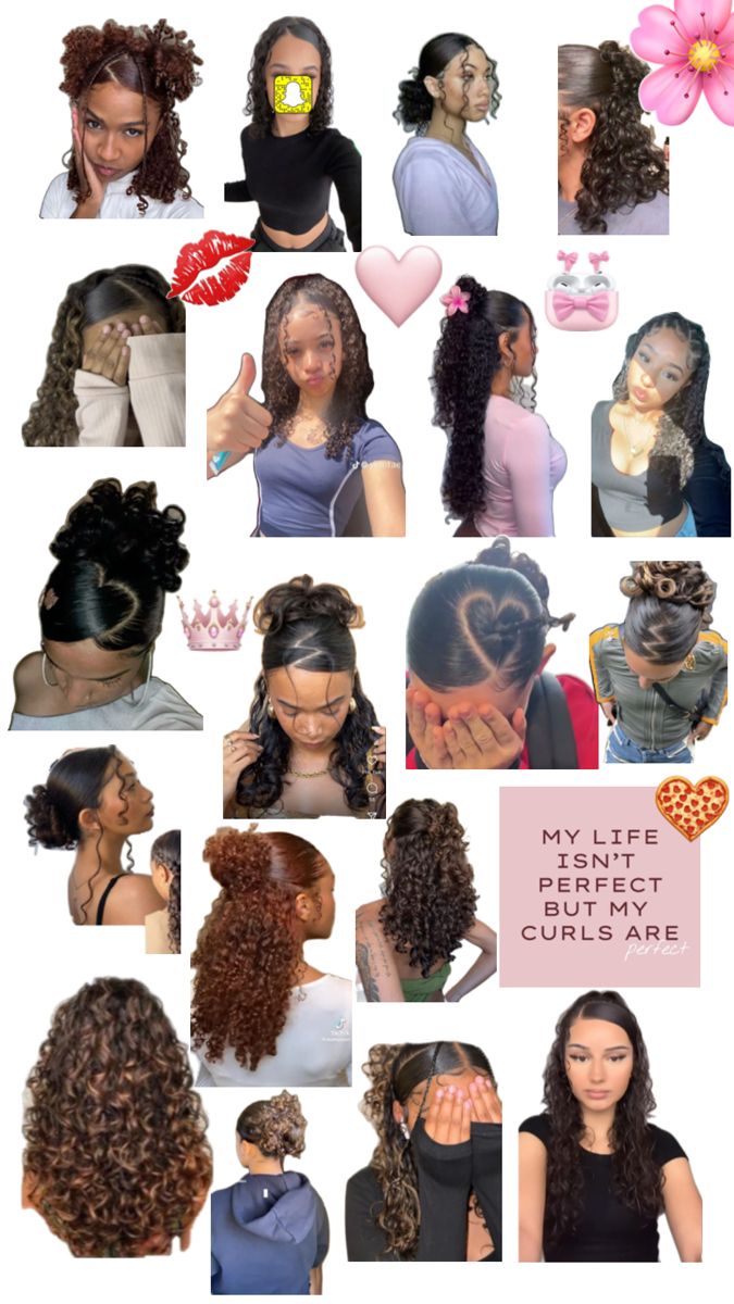 Idées coiffures boucles naturelles