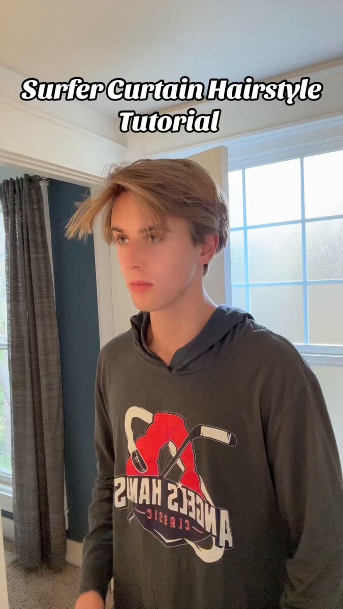 coiffure surfeur homme