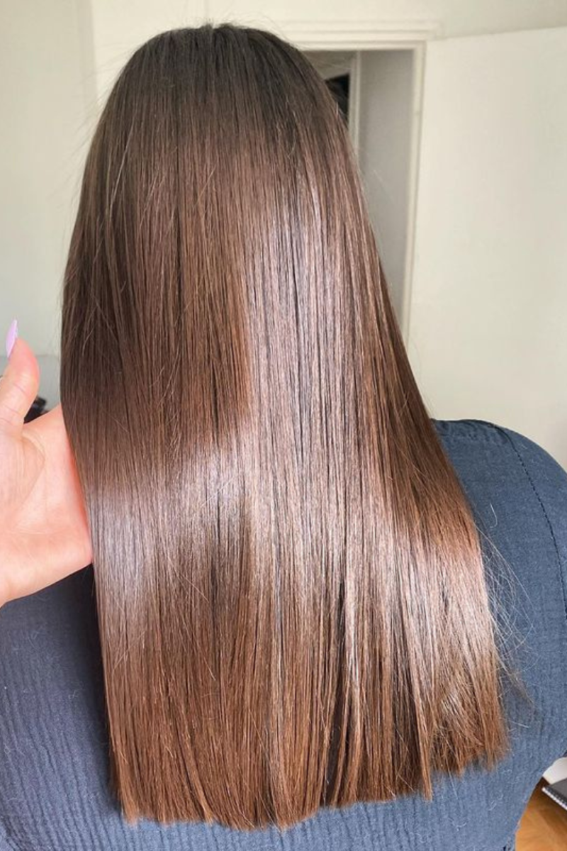 Lissage brésilien kératine résultat