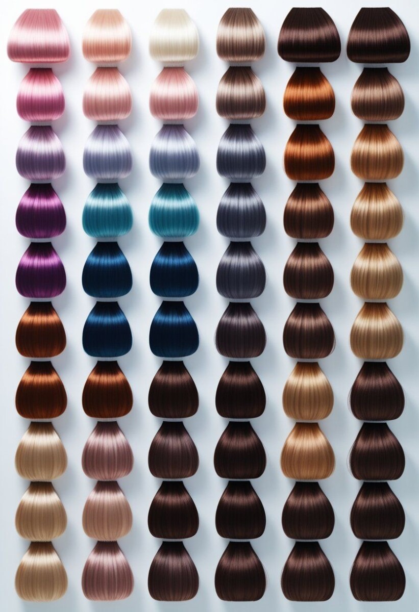 Palette coloration cheveux conseil